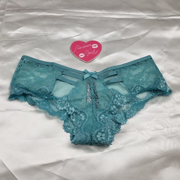 X-Small Victoria/'s Secret Lace Bright Yellow Bikini ~ Hiphugger